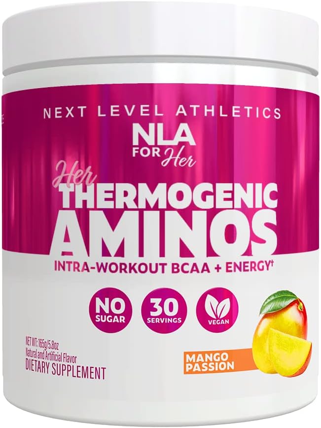 彼女のThermogenicアミノ酸、カフェイン、及びElectrolytes - あなたのワークアウトw Sustained Energy-Vegan、Sugar無料