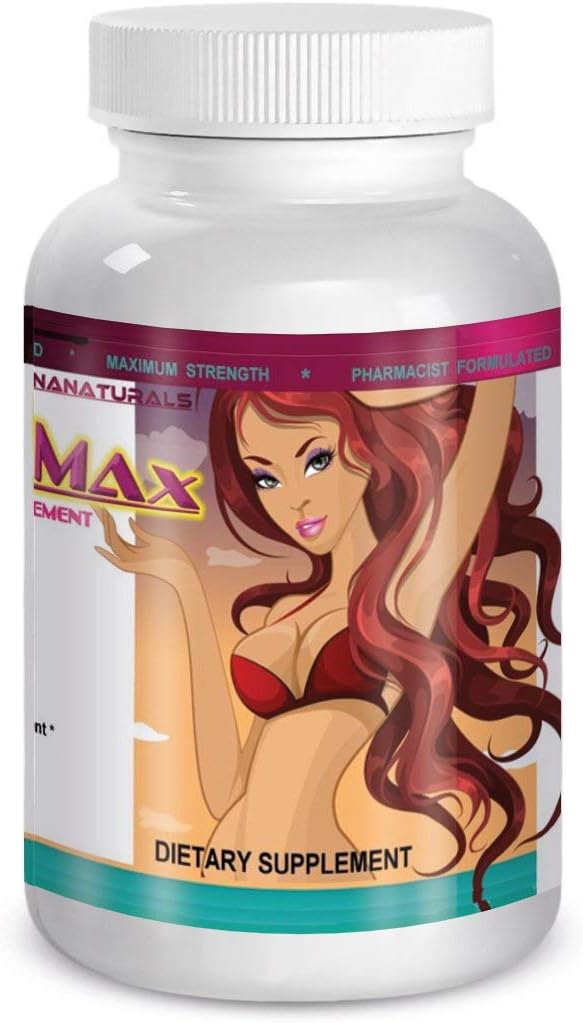 CURVIMAXの女性のbreastの強化および拡大の丸薬、マリナナルスによる60のタブレット