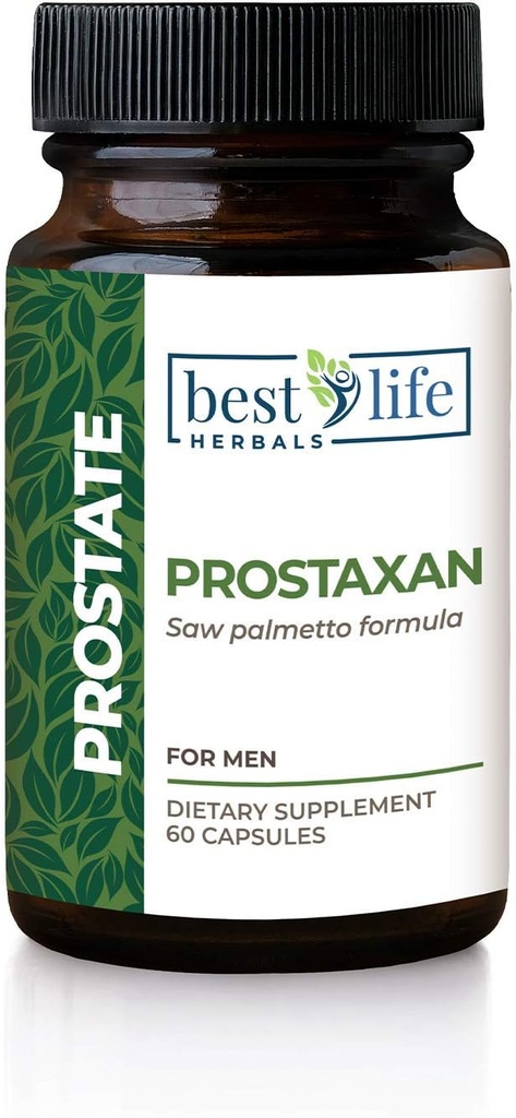 ProstaXan Saw Palmetto Supplement for Men’s Prostate and Bladder Health - 1 Bottle