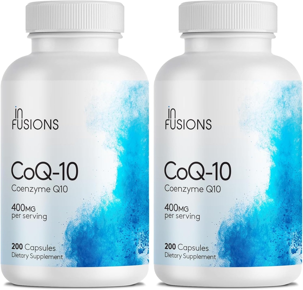 注入の純粋な余分強さCoQ10 400mg 400のカプセルの高い吸収のグルテンフリーのGMO 2のパック