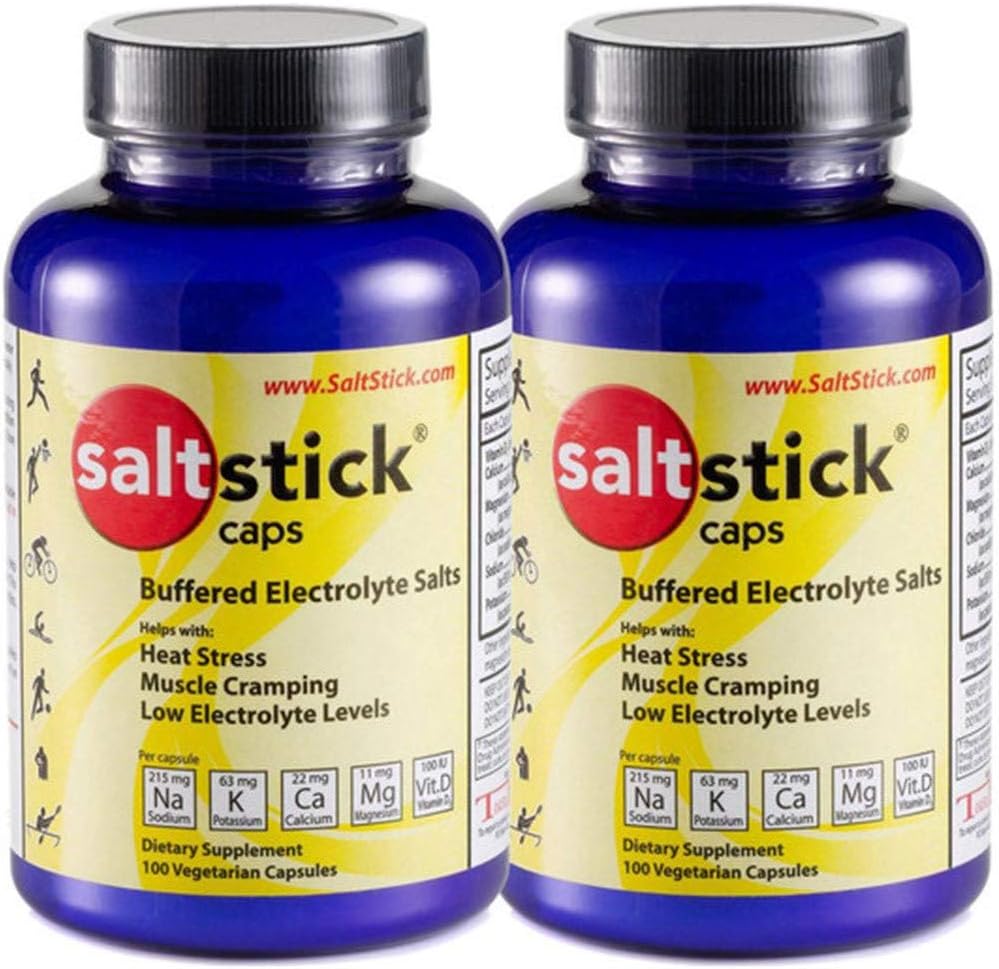 SaltStickは100の計算(200のカプセル)を電気的に取り替えます(パッケージ5月Vary)