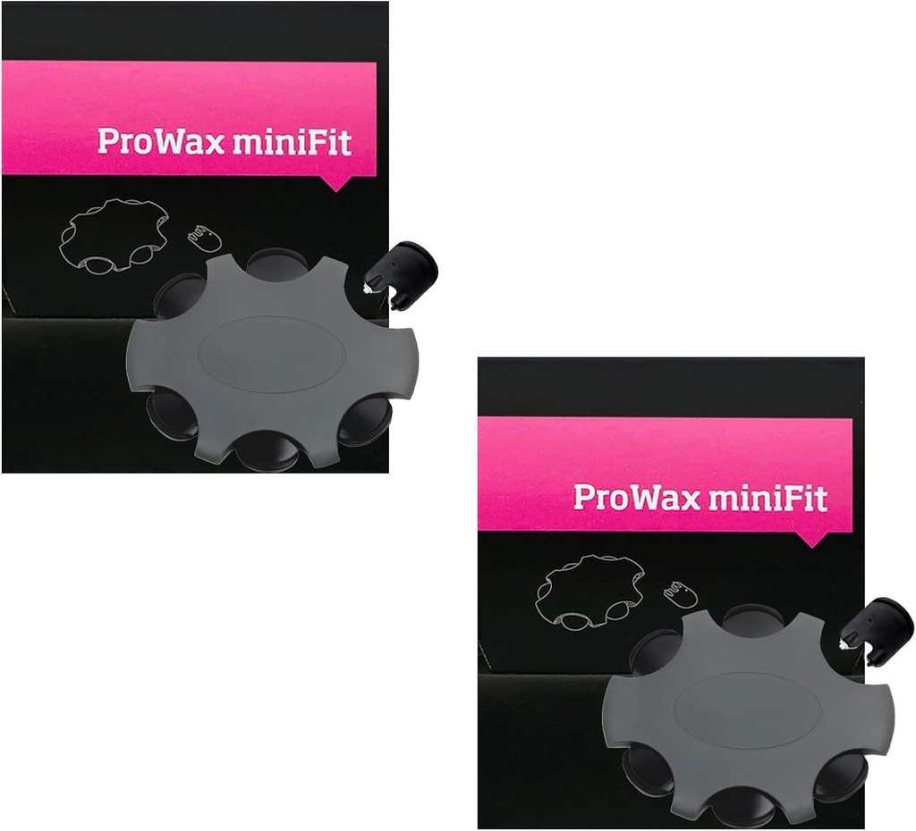 (12 PC)のMinifit Prowax WaxはOticonの補聴器、OticonのMinifitの補聴器の交換部品の供給のクリーニングのキットの付属品(2のパック)のためのフィルターを監視します