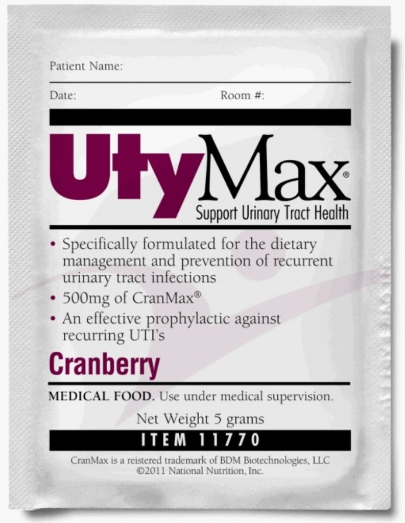 UtyMaxクランベリードリンクミックス(SUPPLEMENT PWDR, UTYMAX, 5 GRAM PKS) 60 各コース
