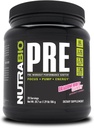 NutraBioプリワークアウトパウダー - 古いフォーミュラ - 持続エネルギー、メンタルフォーカス、耐久性 - Beta Alanine、クレアチン、カフェイン、電解物 - 20 サービング - ドラゴンフルーツキャンディ