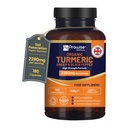 ターメリック2280mg(高強度)ブラックペッパー&ジンジャー - 180ビーガンターメリックカプセル活性成分クルクミンI英国は、独自のヘルスケアによって作られた