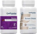 EyePromise Restore Macular Health Supplement Screen Shield Teen Chewable Eye Vitamin