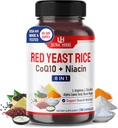 Ultra Red Yeast Rice CoQ10 - Promote Overall Health with Niacin, L-Arginine, L-Citrulline (90 Count (Pack of 1))