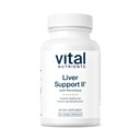 Vital Nutrients LiverサポートII with Picrorhiza, ミルクアザミとクルクミン | ビーガンサプリメント | ヘルシーな肝臓機能をサポートするためのハーブの組み合わせ | グルテン, 乳製品と大豆無料 | 60カプセル