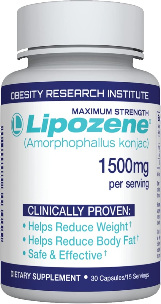 Lipozene®ダイエット減量サプリメント - 1ボトル30カプセル -