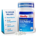 タイムリーな酸の減力剤のFamotidine 20mg - 心燃救助および酸の消化症状のためのAnatcidの酸の還流薬 - 200のタブレット