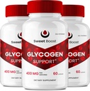 甘いブーストカプセル、SweetBoost Glycogenサポートピル、甘いブースト栄養補助食品、最大強度SweetBoost Glycoサポート高度なフォーミュラ、SweetBoostピル、甘いブーストレビュー(3パック)
