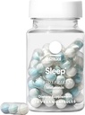 Ritual Sleep BioseriesTM Melatonin:大人のための睡眠補助金、時間解放されたカプセルが付いている睡眠の補足、完全夜睡眠サポートのためのビーガンの薬剤の自由な睡眠のビタミン、20のカプセル