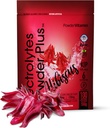 PowderVitamin の電解質の粉のプラス (100 のサービング) Hibiscus の電解質の粉 ゼロ Calorie Keto,0 砂糖、Maltodextrin、1000mg カリウム、120mg マグネシウム、水和の粉無し