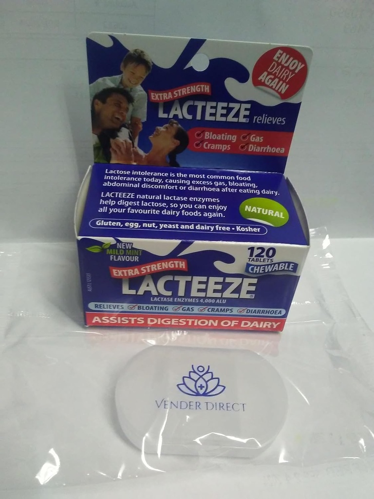 Lacteeze 余分強さ 4000 ALU、Pill の箱を使って