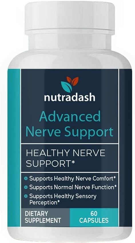 Advanced Nerve Support - Advanced Nerve Support - Advanced Nerve Support Formula (60 Capsules - 1 Month Supply)