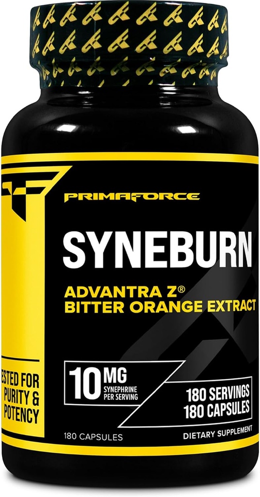 PrimaForce Syneburn サプリメント, 180 カプセル – ADVANTRA Z の Synephrine