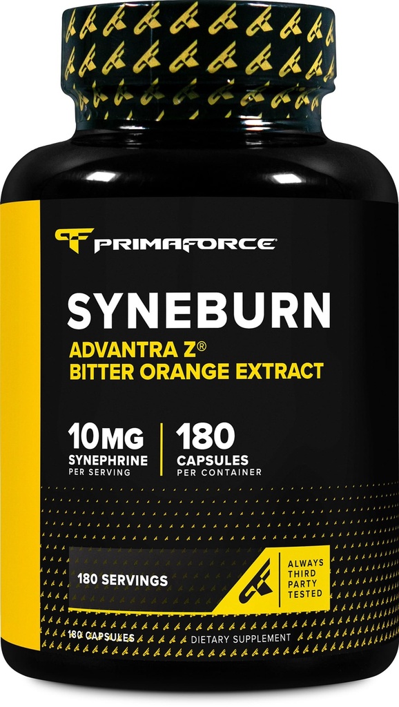 PrimaForce Syneburn Supplement、180カプセル - ADVANTRA ZのSynephrine