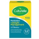 Culturelleメタボリズム+SlimBiotics®プロバイオティックカプセルを使用した重量管理 - 30カウント - 安全に重量を管理するのに役立ちます - 健康な代謝と物理的および精神的エネルギーを促進する