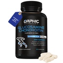 ORPHIC NUTRITION Glucosamine の Chondroiting MSM 2100MG (90 の帽子) - 男性及び女性のための共同サポート補足* - 共同軟骨及び移動性を支えて下さい