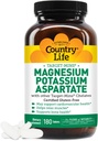 Country Life Magnesium and Potassium Supplement for Heart Health, Cardiovascular Support, Immune System and Bone Health, Gluten-Free
