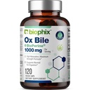 BioPerine 120のベジギー カプセルが付いているBiophix OxのBile 1000のmg -高い吸収の消化器酵素の補足-肝臓Metabolic GIの脂肪代謝サポート