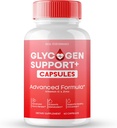 Glycogen Support Capsules, Advanced Formula Support Supplement, All Natural Formula Pills to Maintain Healthy Levels, Overall Wellness - Maximum Strength, Glycogen Support Pills Reviews (60 Capsules)