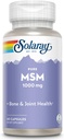 SOLARAYの純粋なMSMのカプセル、1000のmg、60の計算