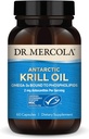 Mercola Antarctic Krill Oil - 1,000 mg - Omega-3 サプリメント with EPA & DHA - サポート脳、心臓、関節と免疫の健康 - GMOフリー、グルテンフリー&大豆フリー - 60 カプセル(30 サービング)