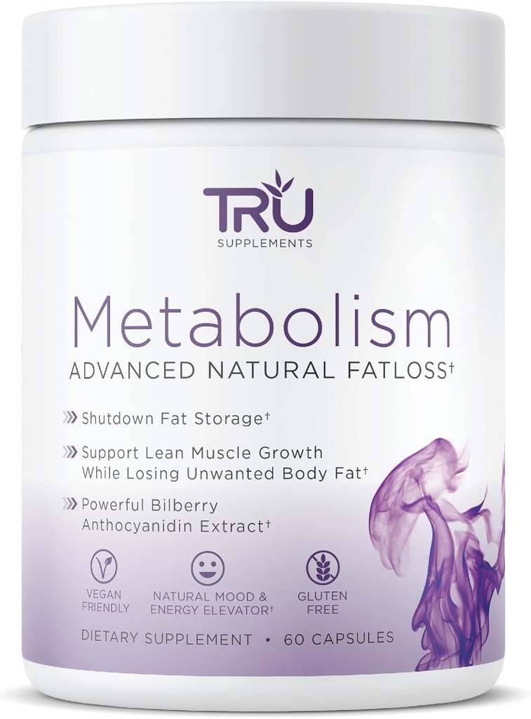 TRUはMetabolism、高度の脂肪質の損失、戦いの渇望、ブーストの気分、ジッターかクラッシュ、30のサービングを補います