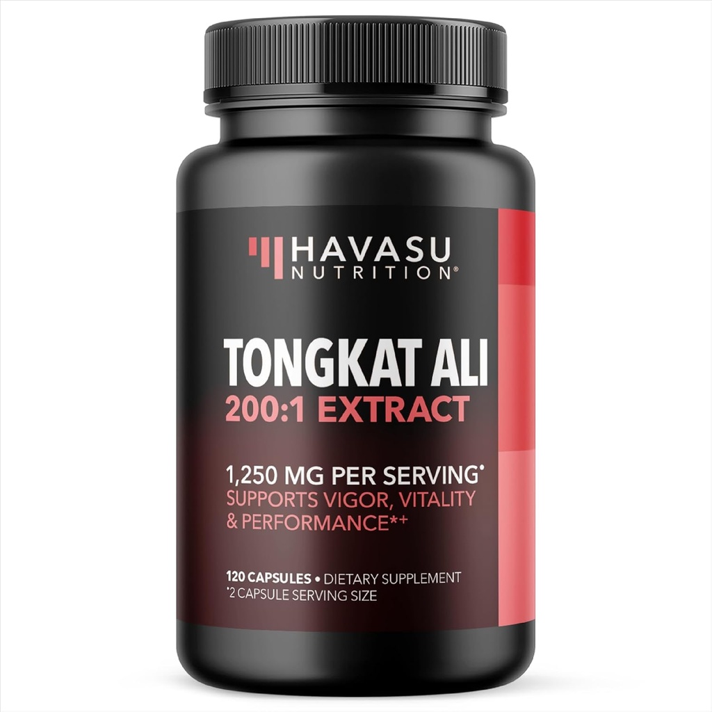 人のためのTongkat Ali Longjackカプセル - 1,250mg/サービング - Eurycoma Longifolia抽出物200:1 - 男性の健康、エネルギー、および性能をサポート - 120カウント - 非GMO、ベジタリアン - 2ヶ月の供給