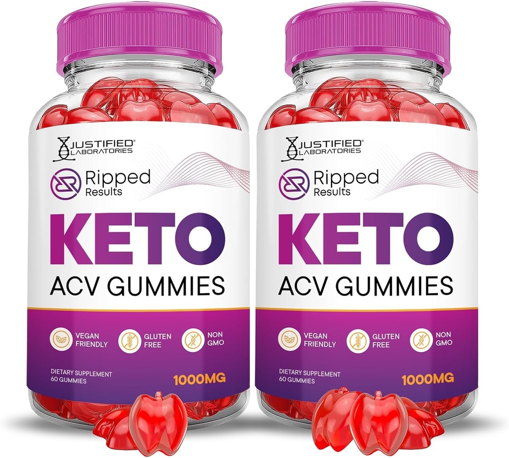 正当化研究所 (2 パックのリッピング結果 Keto ACV Gummies 高度な式 1000MG リッピング結果 Pomegranate ビート ジュース パウダー B12 ビーガン非 GMO 120 ガミー