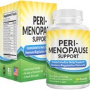 2ヶ月のPeriMenopauseサプリメント(All-in-1) 女性用ホルモンサポート | 11ハーブ&エキスのブレンド | 雌女ホルモンバランス | 60日の供給 | 120カプセル