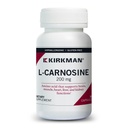 Kirkman - L-Carnosine 200mg - Hypoallergenic - 90ベジタリアンカプセル - アミノ酸 - グルテンフリーグルテンフリー - Casein無料