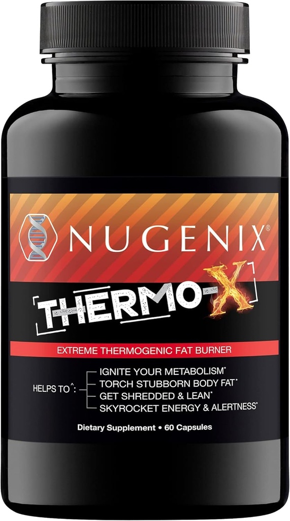 Nugenixの熱X:男性のためのThermogenic脂肪バーナーの補足、極度なメタボリックの加速器、60の計算