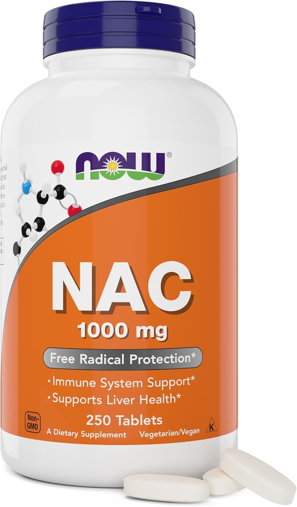 今NAC、1000 mg、250錠、ベジタリアンとビーガン、非GMO