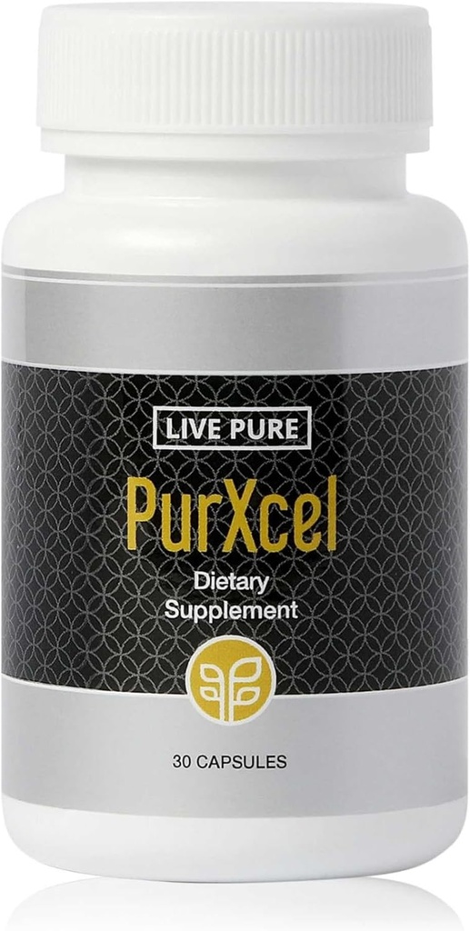 PURE PurXcel 抗酸化サプリメント | 30 カプセル | グルタチオンと過酸化防止ブレンド | 皮膚、関節、自然浄化をサポート
