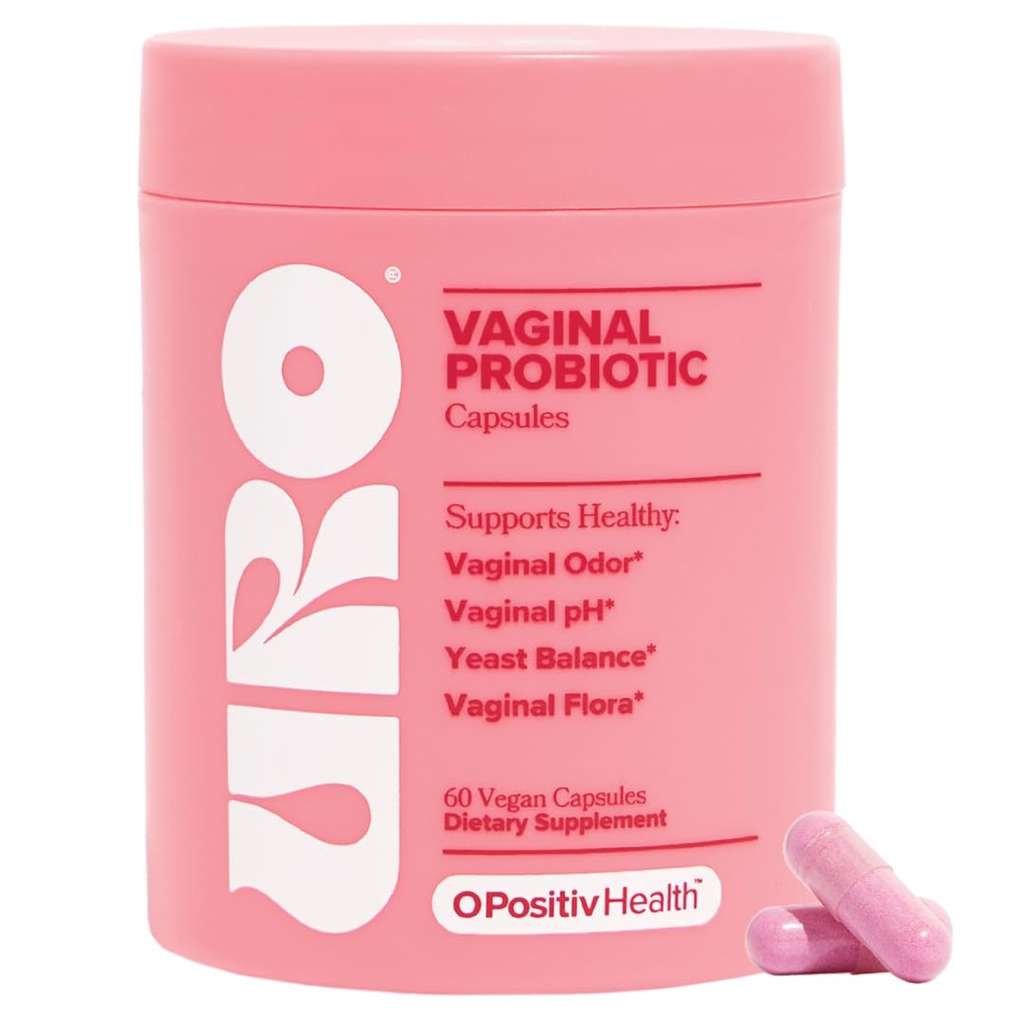 プレバイオティクスとLactobacillus Probioticブレンドと女性のpHバランスのためのO Positiv URO腟のプロバイオティクス - 腟の健康の補足 - 健康な腟の臭気及び腟のFlora、60の計算を促進して下さい(1のパック)
