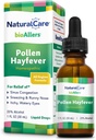 NaturalCare Pollen Hayfever Homeopathic Liquid Drops by bioAllers, 1 Fl Oz | 5月 Sneezing, Congestion, Itching, Rashesによるサポートを提供