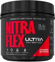 GAT SPORT Nitraflex超プレワークアウトサプリメント(30サービング、イチゴウォーターメロン)