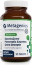 Metagenics SpectraZyme Pancreatic Enzymes Extra Strength - Bioactive Pancreatic Enzymes for Digestive Support* - 90 Servings