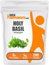 BulkSupplements.com 聖バジルパウダー - 聖バジルサプリメント、聖バジルリーフパウダー - トルシ聖バジル、ハーブ&グルテンフリー、給餌ごとに5g、1kg(2.2ポンド)(パッケージ1)