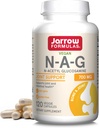 JarrowフォーミュラN-A-G 700mg、N-アセチルグルコサミン、Boneとジョイントサポートのためのグルコサミンのアセテートフォーム、120ベジギーカプセル、120までのサービング