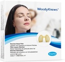 WoodyKnows Nasclear鼻フィルター、モデル2024、季節アレルギーおよび産業汚染補助、公共交通およびペット手入れ保護(Trial S/M/L/XL)