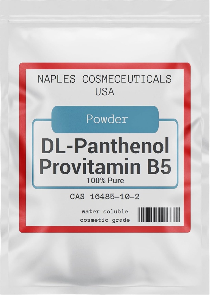 100%の純粋なPanthenolの粉、DL-Panthenolの粉、毛の心配、皮、釘の深いMousturizerのためのProvitamin B5は化粧品の公式で使用し、またはあなたの好みプロダクト(2つのoz)に加えます