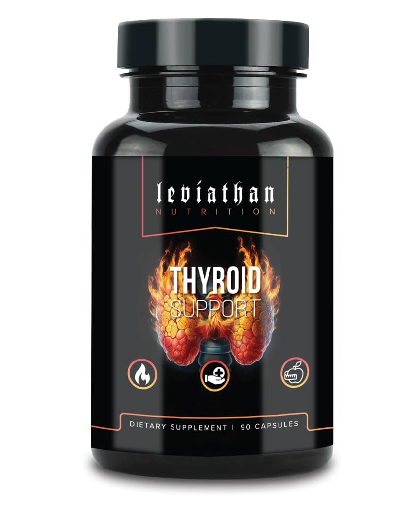 Leviathanの甲状腺サポート  エネルギー及び甲状腺の健康及びヨウ素の補足、Selenium、亜鉛、マンガン、銅、Lのチロシン、女性及び人のGuggulサポート