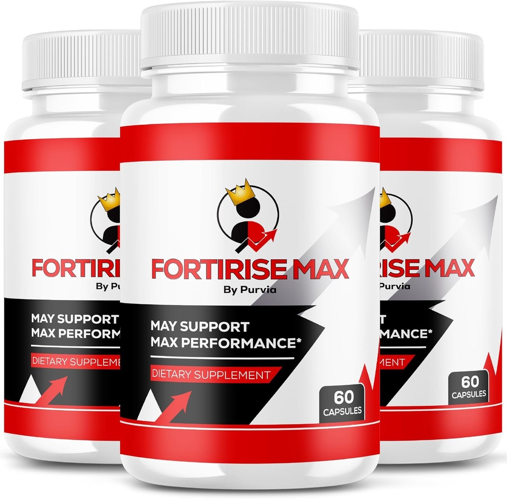 (3パック) Fortirise Max - Fortirise Max Pills Max Strength Formula、Fortirise Maxx Total Wellness Support Vitamin Supplement Review、Fortirise Capsule、Fortirise Ultra Advanced(180カプセル)