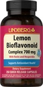リンバーグレモンバイオフラボノイドコンプレックス | 700mg | 250カプセル | ルーチンとヘスペリジンのサプリメント | 非GMO、グルテンフリー