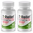 T-Relief の余分強さのアルニカ +12 の痛みは自然な接合箇所の痛み及び苦痛を減らすのを助けます - 100 のタブレット (2 パック)