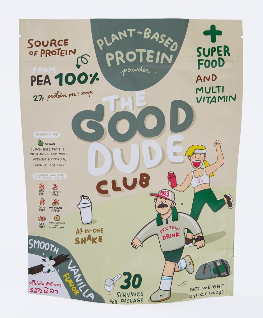 プレミアムペアプロテインパウダー、BCAAをベースとした植物、消化しやすい | ビタミン&ミネラル | グルテン&乳製品無料 | 砂糖は添加されていません | ビーガンフレンドリー(バニラ), 1200g